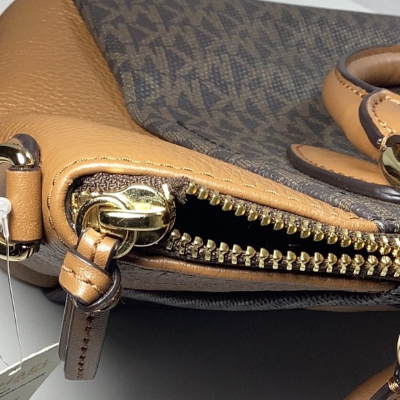 Michael Kors Sienna Medium Messenger Taglia Unica(Marrone/Acorn),Marrone ghianda - Picture 9 of 10